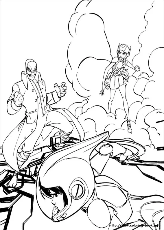GoGo Tomago Pginas para colorear 10