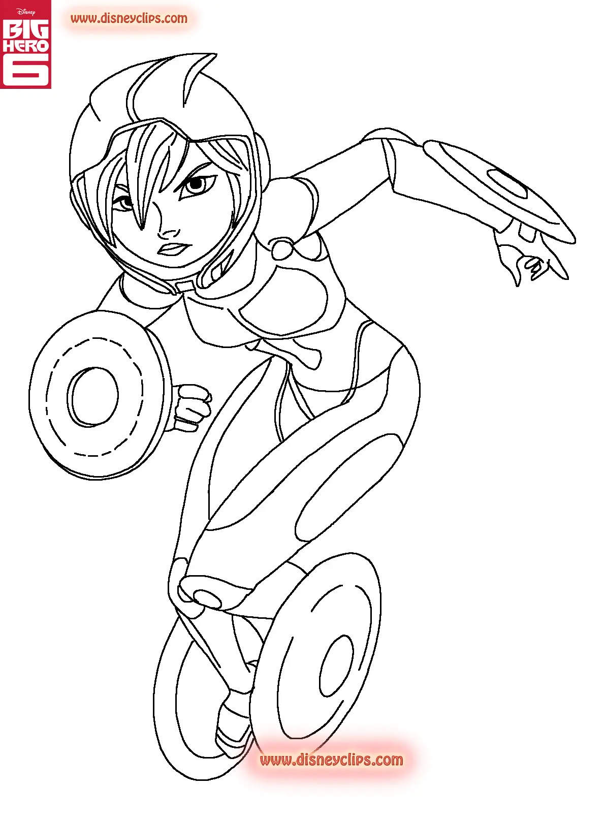 GoGo Tomago Pginas para colorear 6