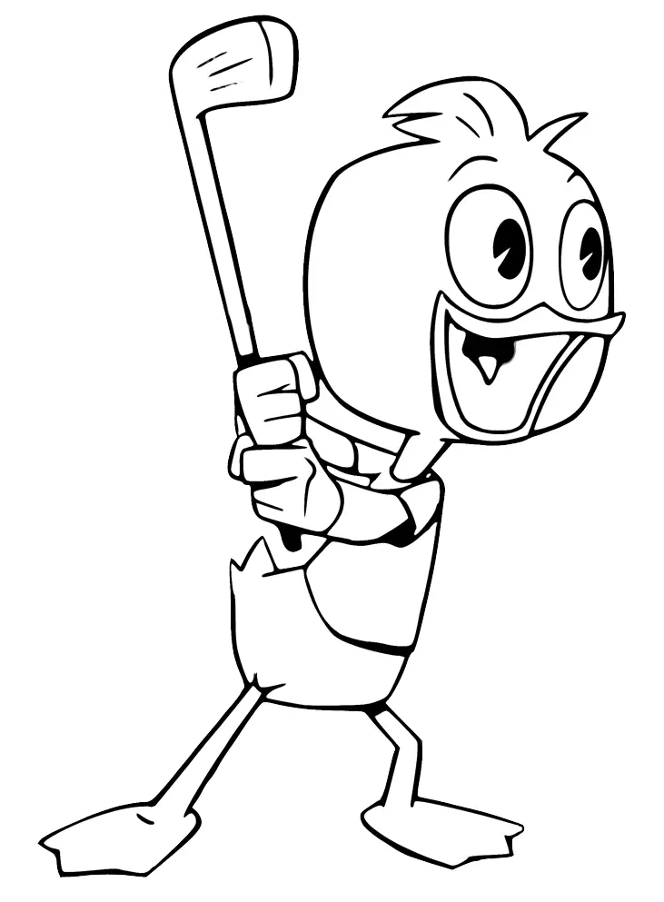 Golf Coloring Pages 12