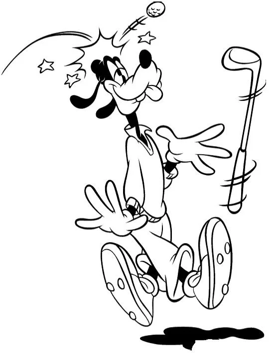 Golf Coloring Pages 13