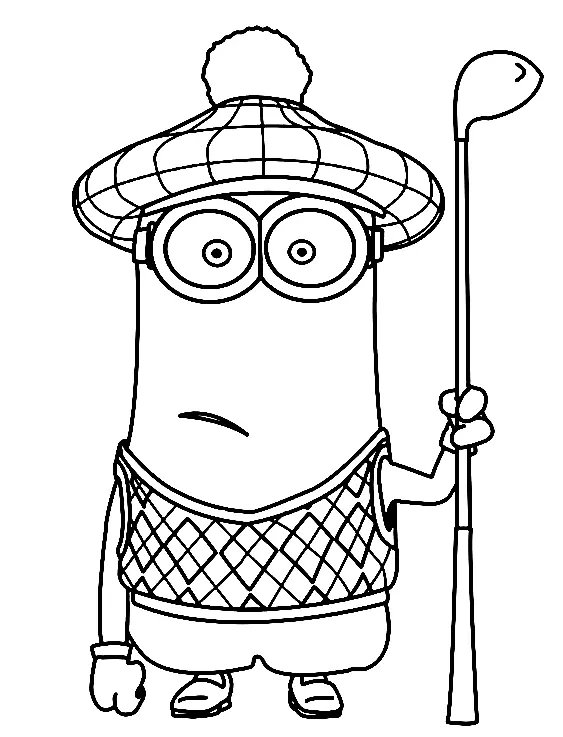 Golf Coloring Pages 26