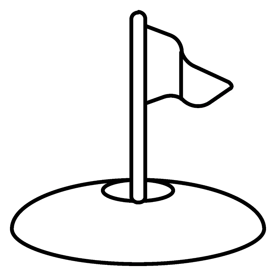 Golf Coloring Pages 29