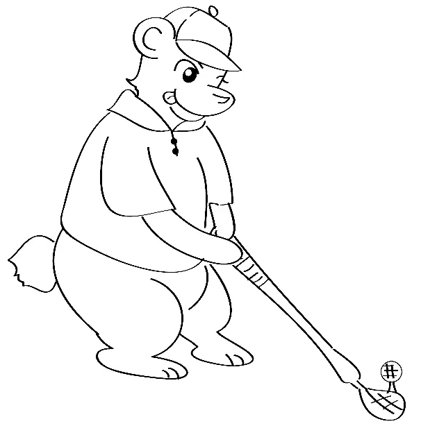 Golf Coloring Pages 37