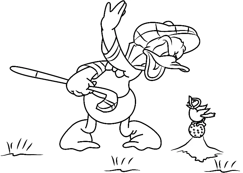 Golf Coloring Pages 4