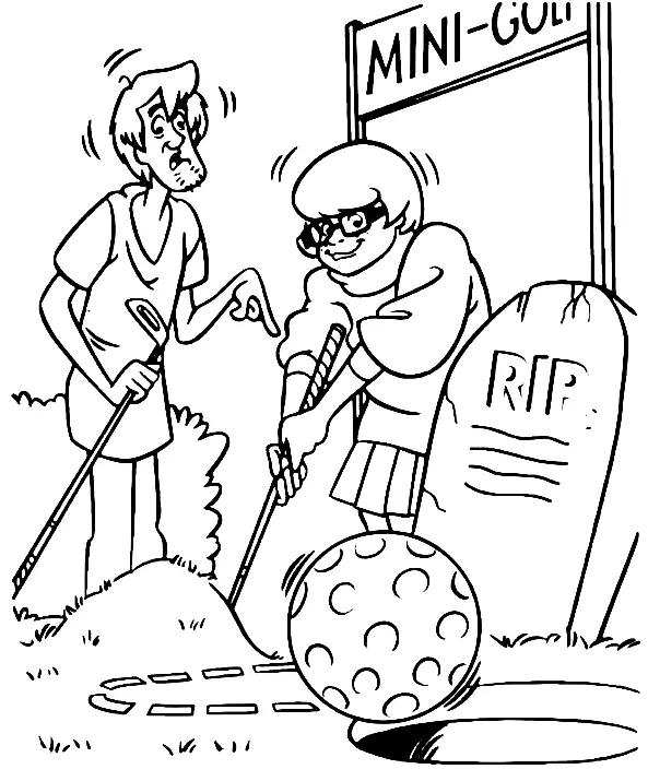 Golf Coloring Pages 45