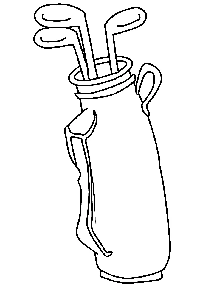 Golf Coloring Pages 46