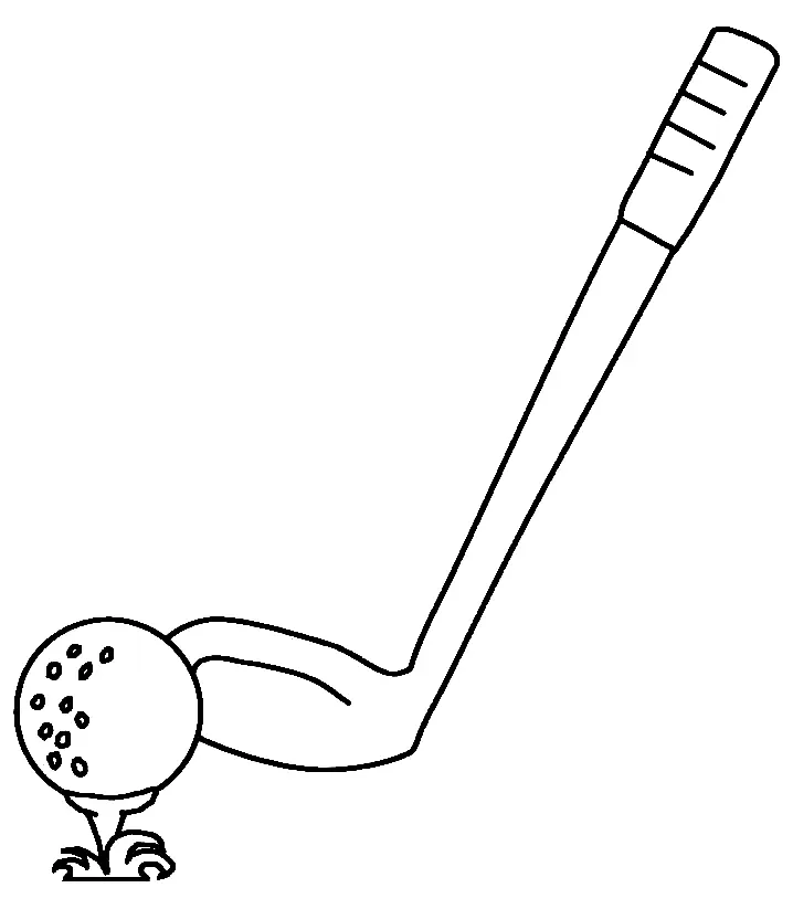 Golf Coloring Pages 48