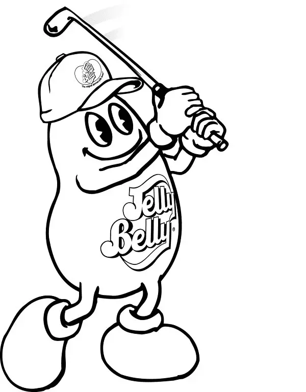 Golf Coloring Pages 6