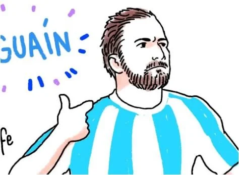 Gonzalo Higuain Coloring Pages