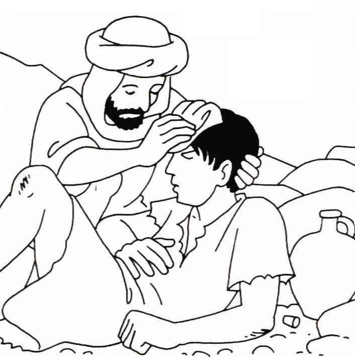 Good Samaritan Coloring Pages 19