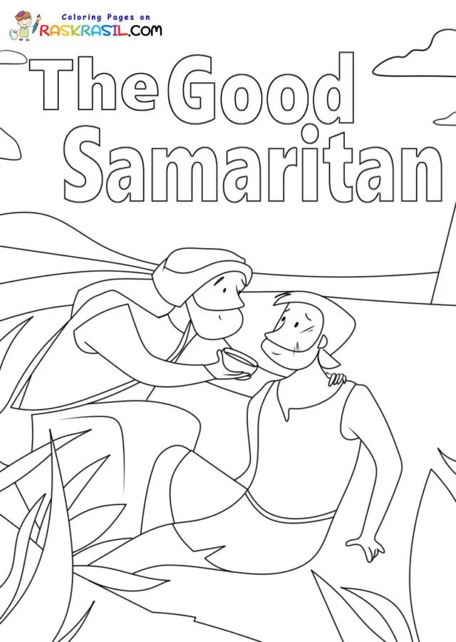 Good Samaritan Coloring Pages 2