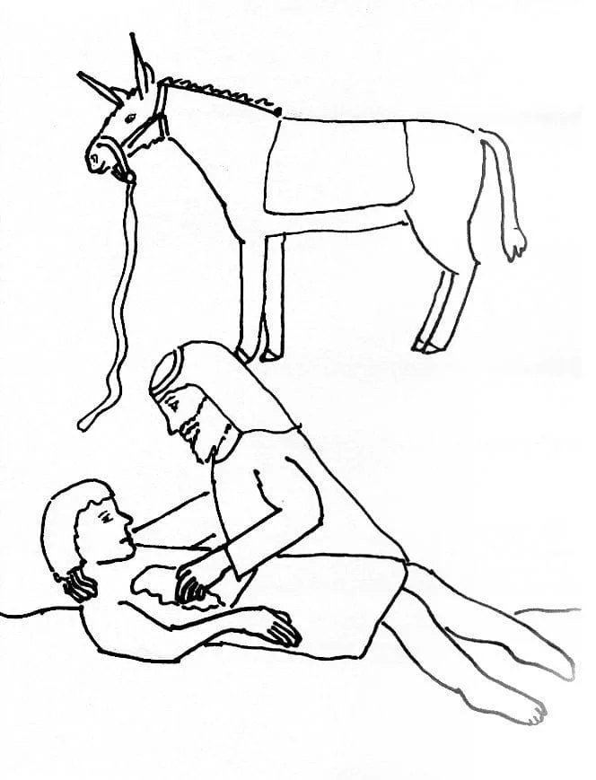 Good Samaritan Coloring Pages 21