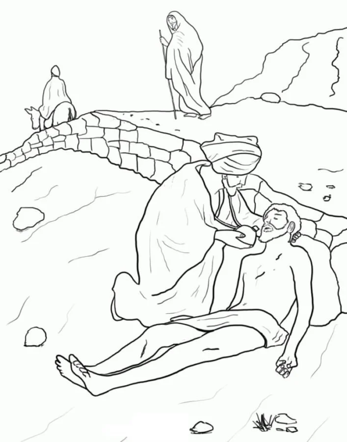 Good Samaritan Coloring Pages 29