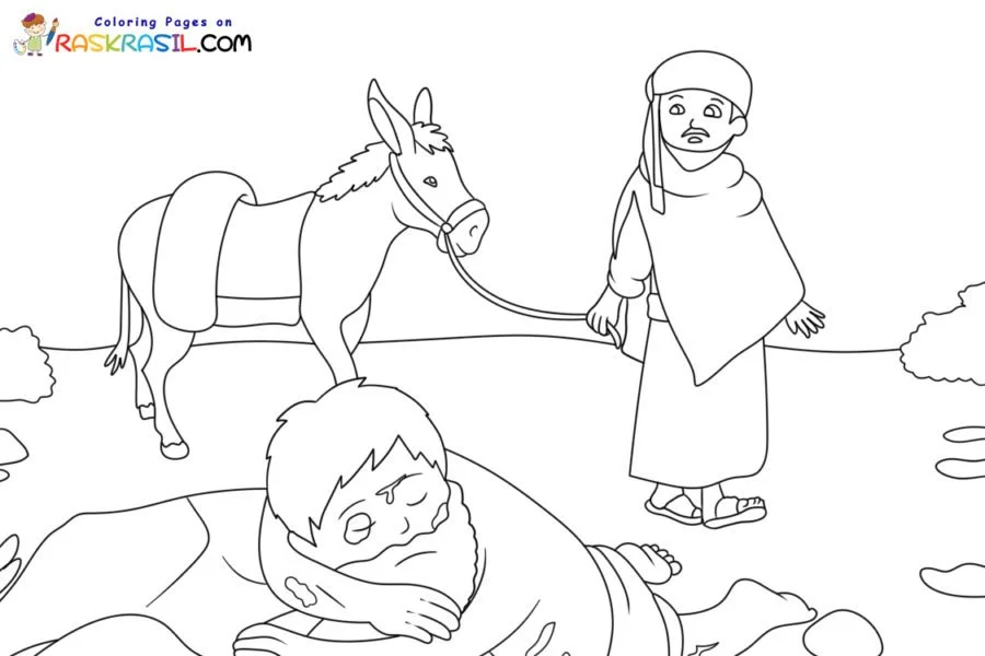 Good Samaritan Coloring Pages 38
