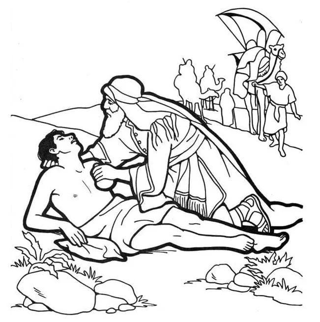 Good Samaritan Coloring Pages 40