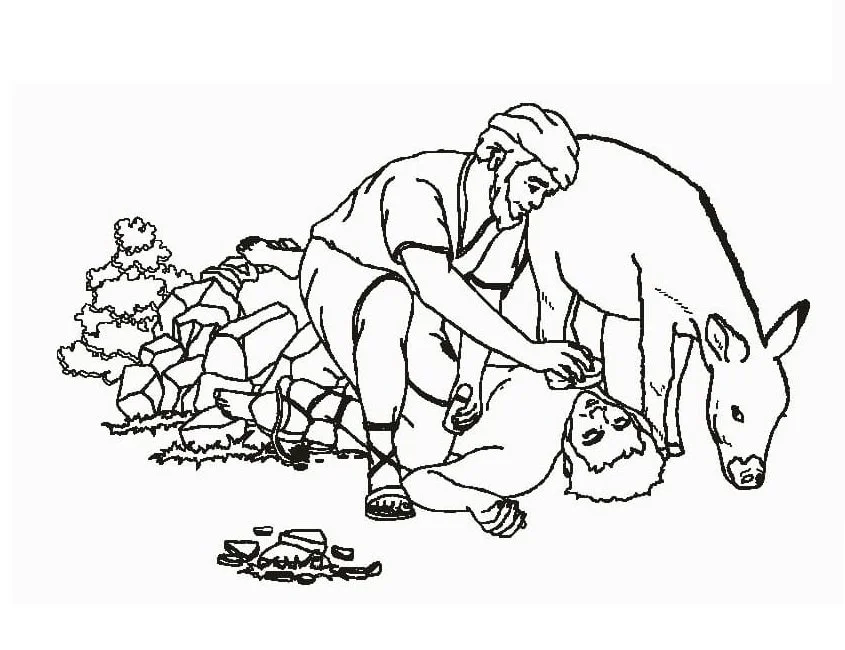 Good Samaritan Coloring Pages 41