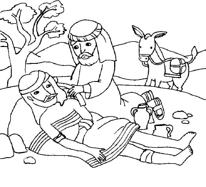 Good Samaritan Coloring Pages 43