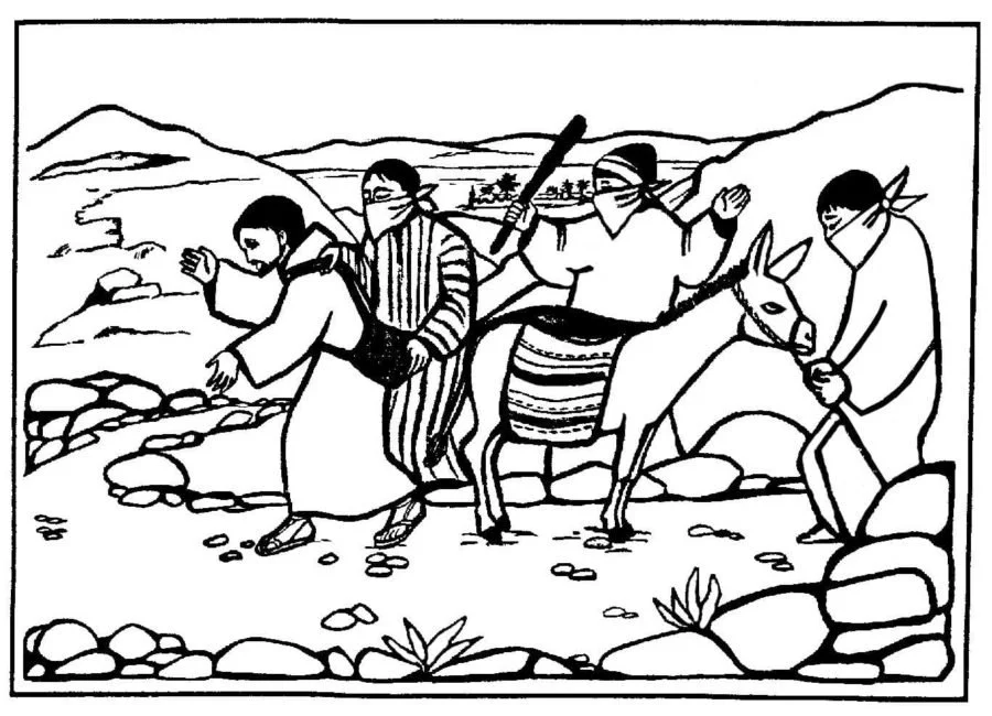 Good Samaritan Coloring Pages 47