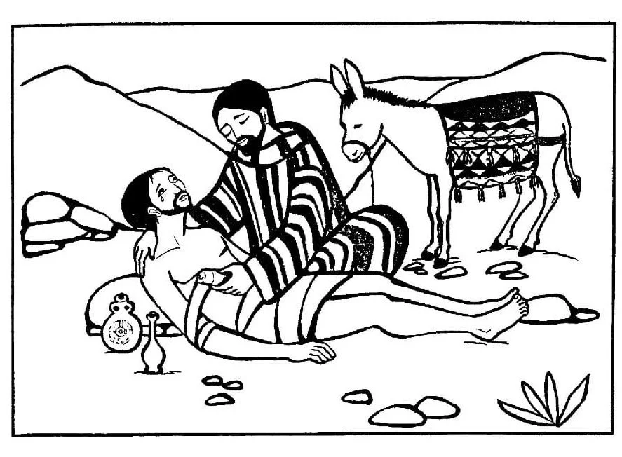 Good Samaritan Coloring Pages 49