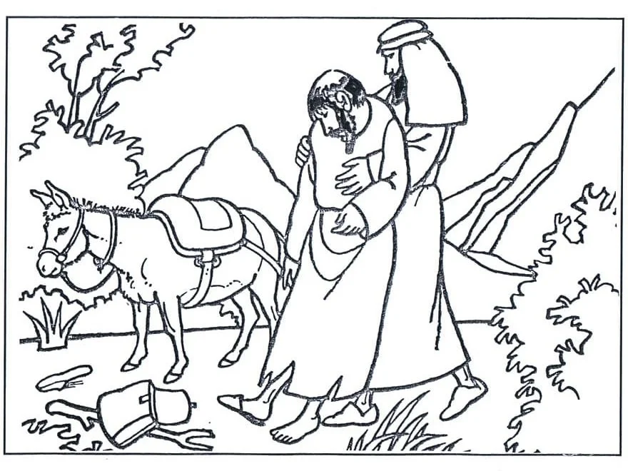 Good Samaritan Coloring Pages 51
