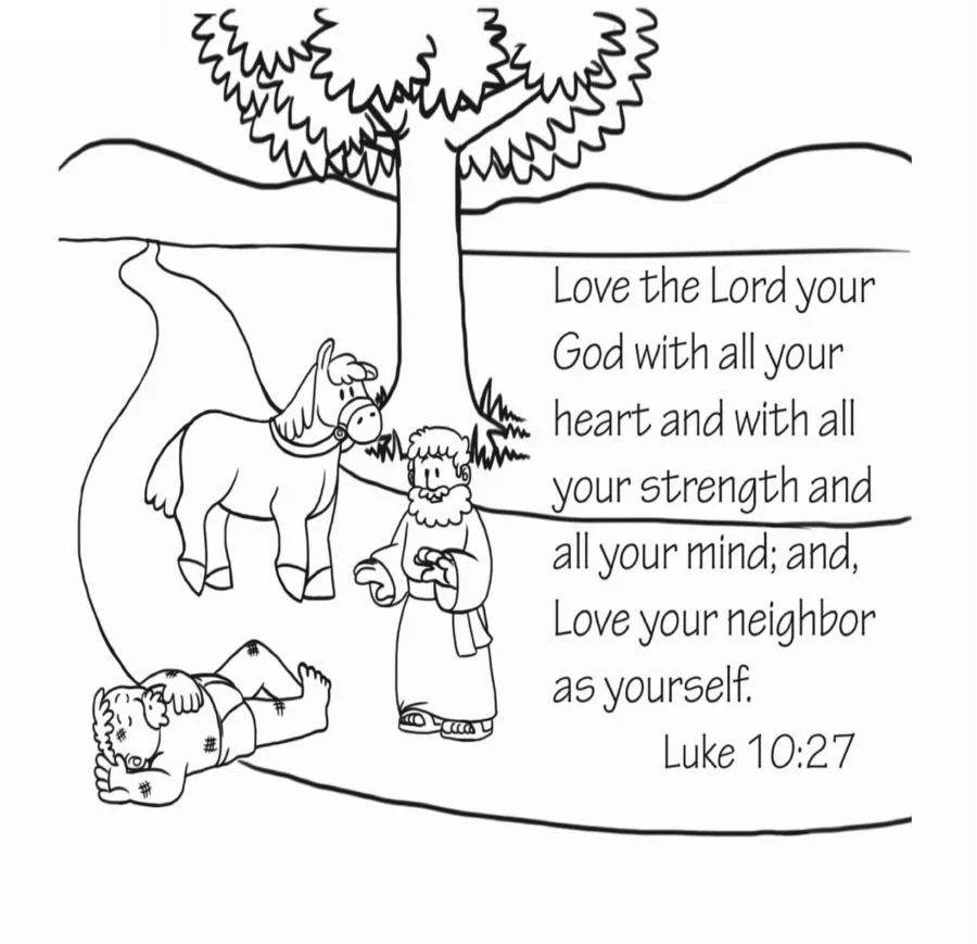 Good Samaritan Coloring Pages 52