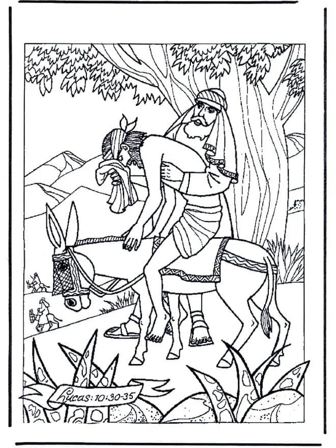Good Samaritan Coloring Pages 54