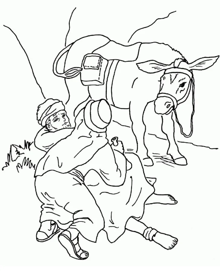 Good Samaritan Coloring Pages 59