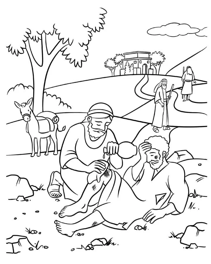Good Samaritan Coloring Pages 61