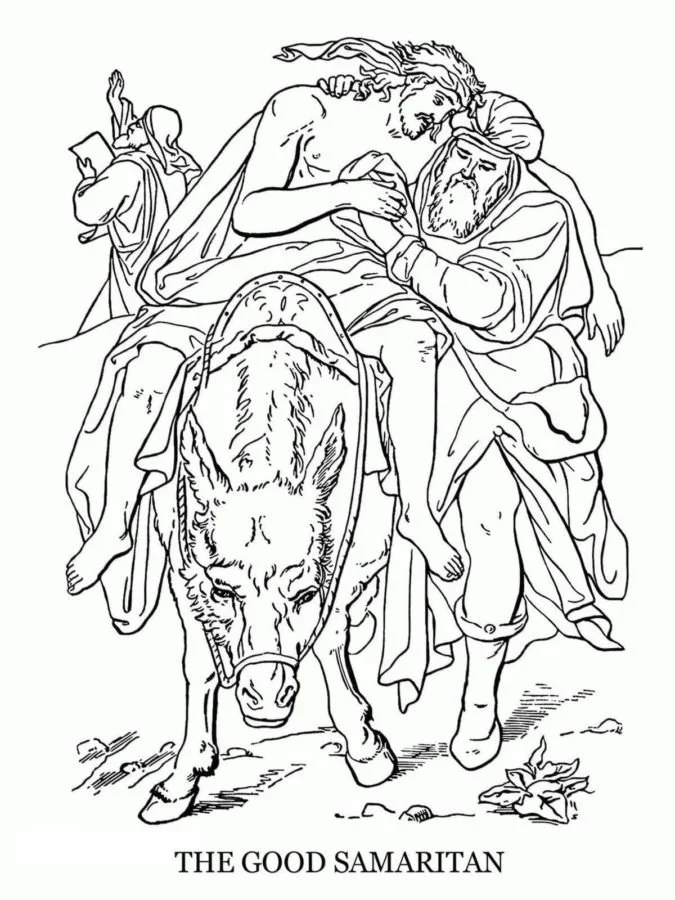 Good Samaritan Coloring Pages 64
