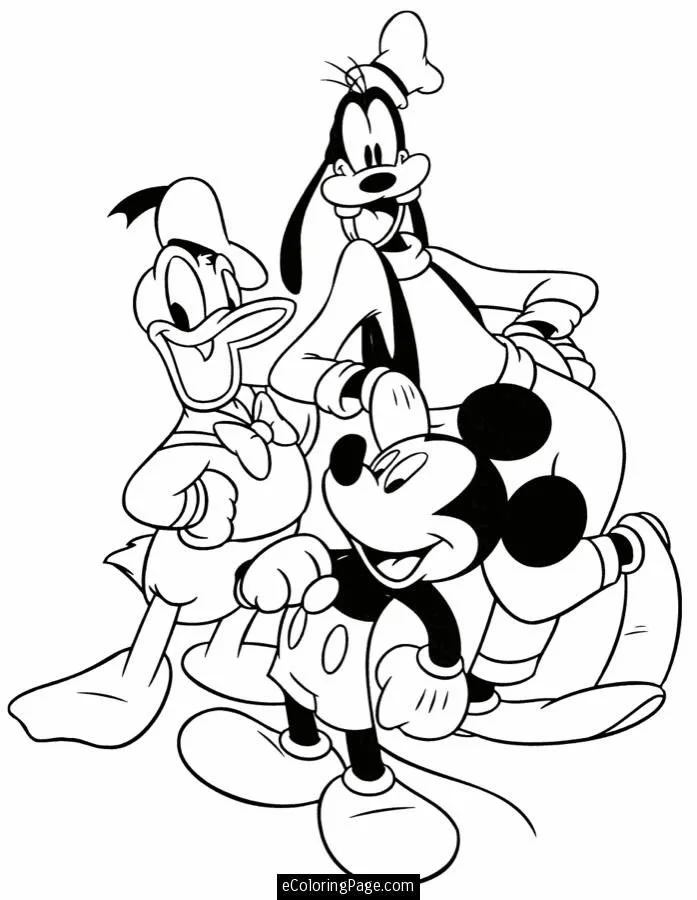 Goofy Coloring Pages 29
