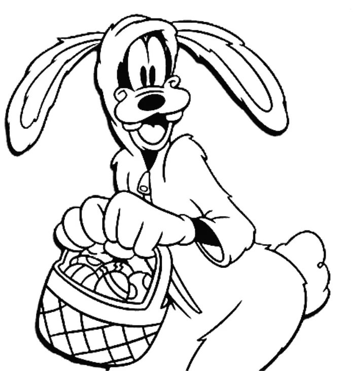 Goofy Coloring Pages 33