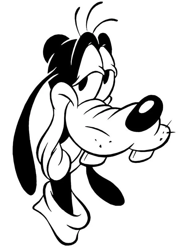Goofy Coloring Pages 60