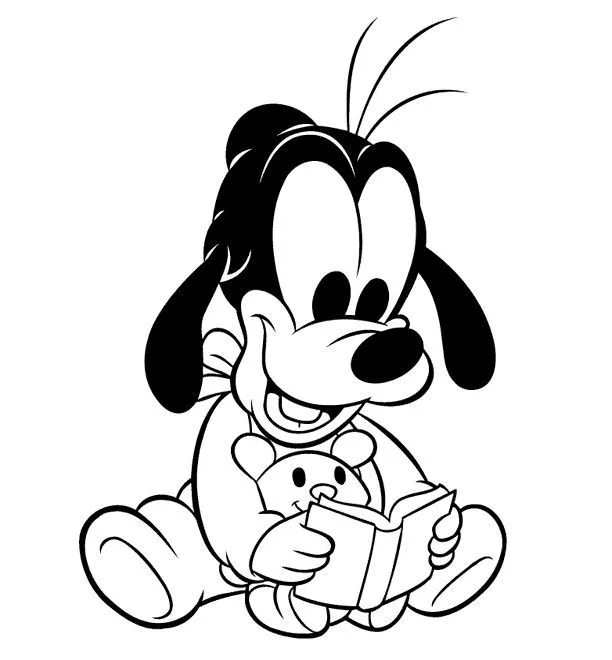 Goofy Coloring Pages 61