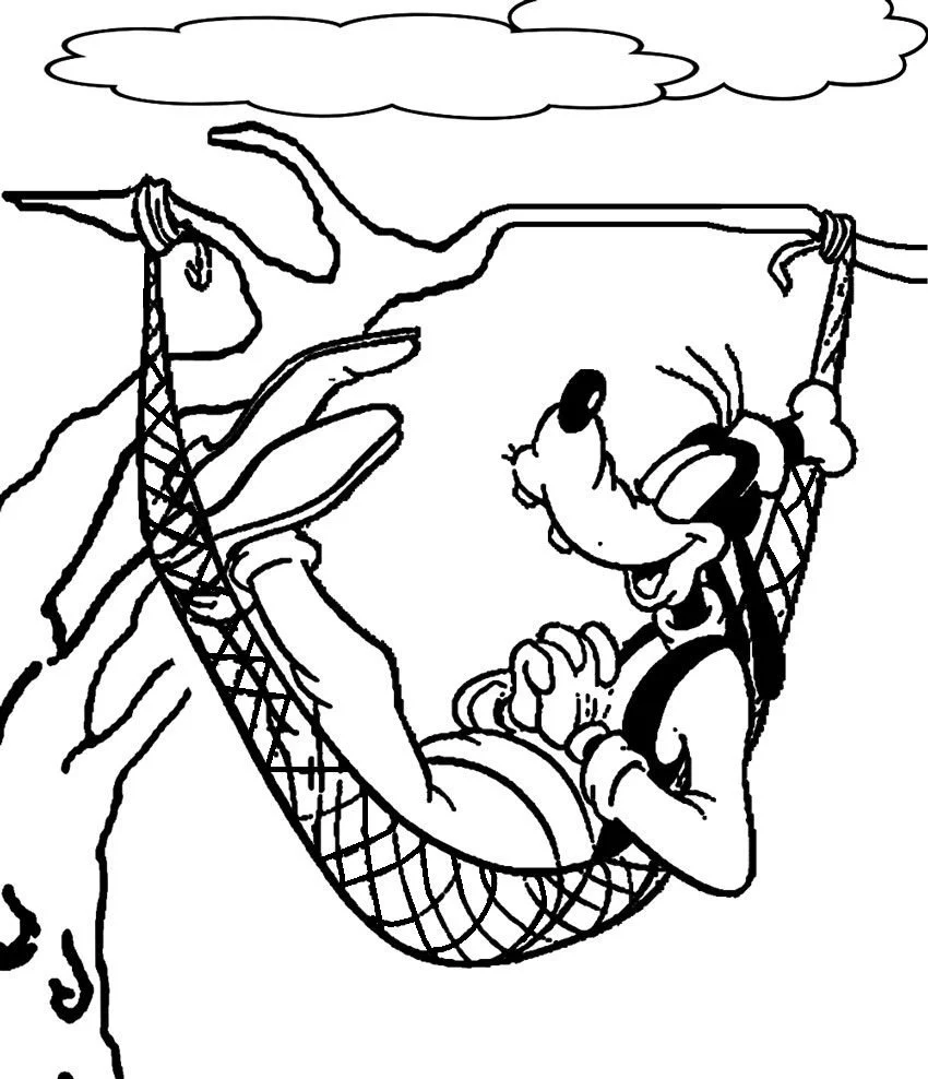 Goofy Coloring Pages 71