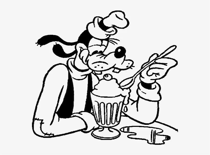 Goofy Coloring Pages 78