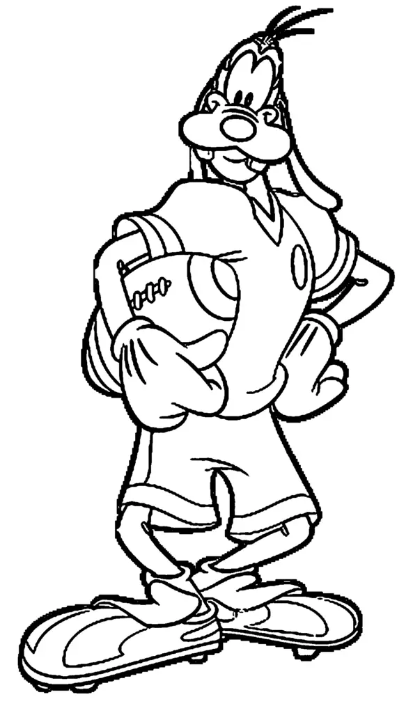 Goofy Coloring Pages 95