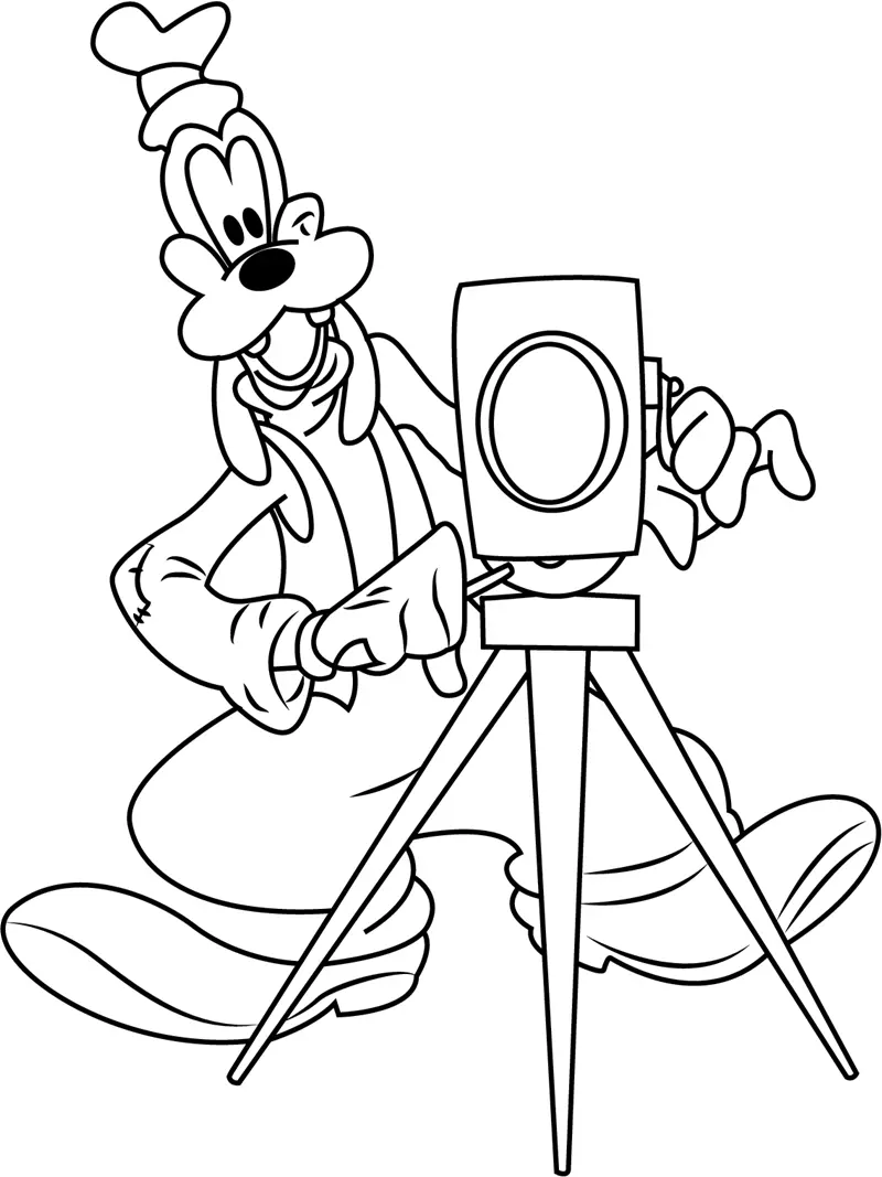 Goofy Coloring Pages 97