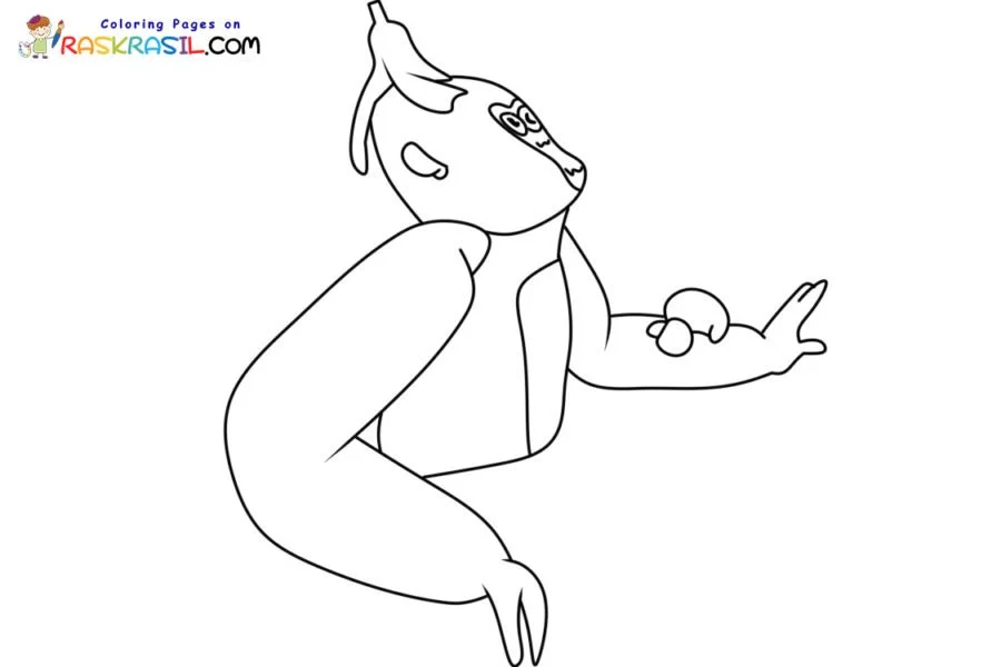 Gorilla Tag Coloring Pages 4