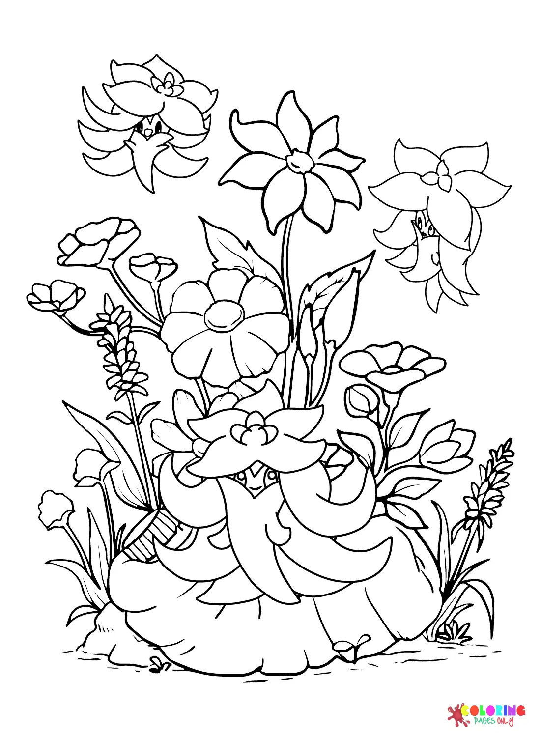 Gossifleur Para Colorear 12