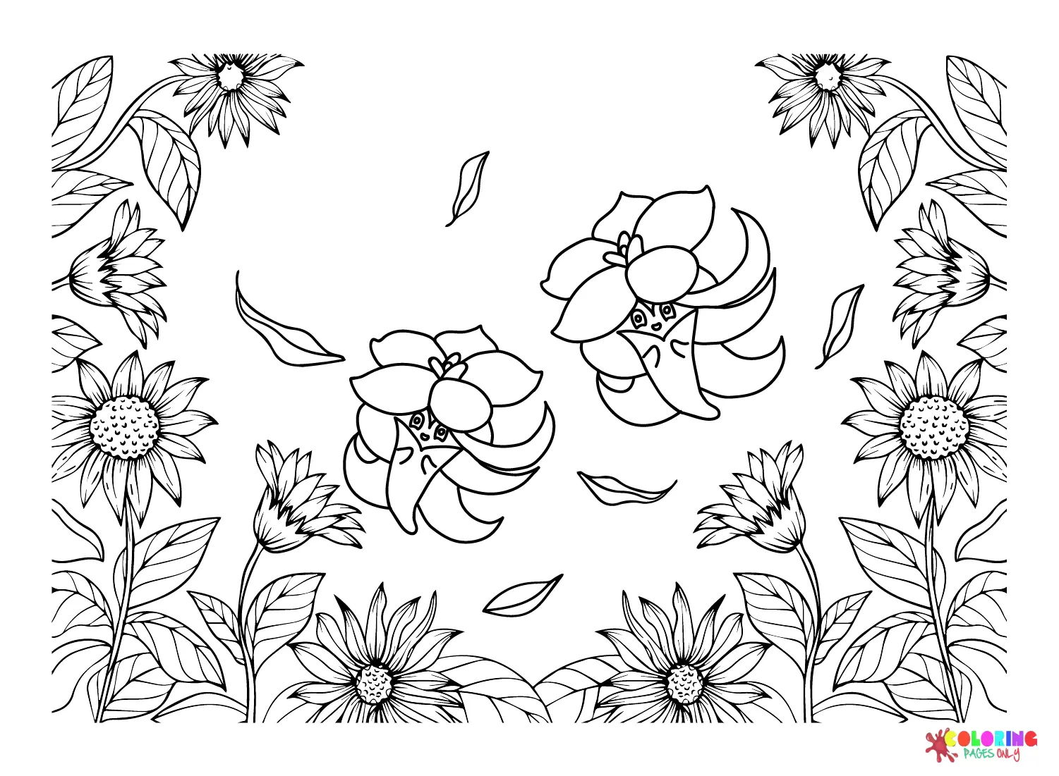 Gossifleur Para Colorear 14