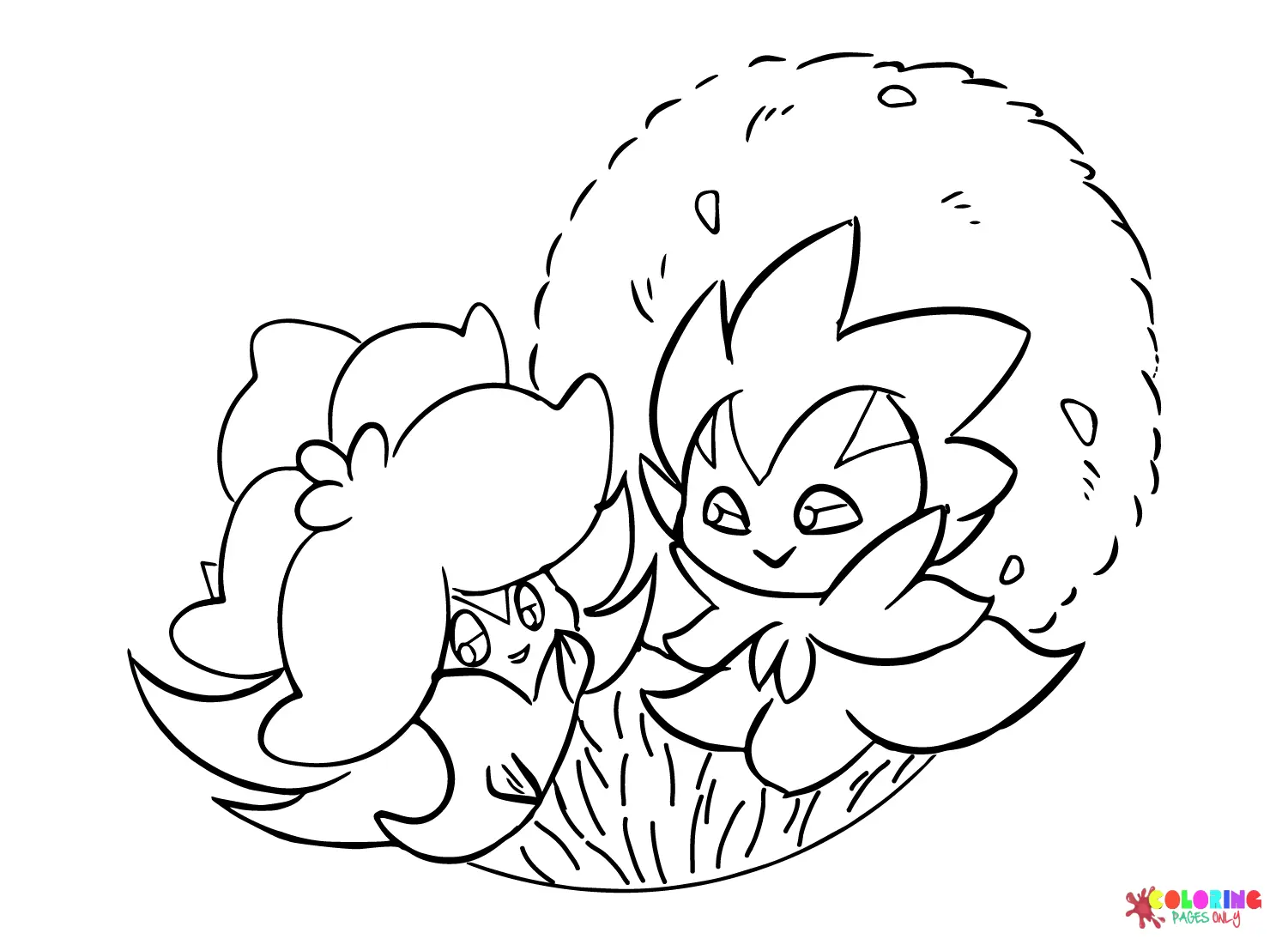 Gossifleur Para Colorear 3