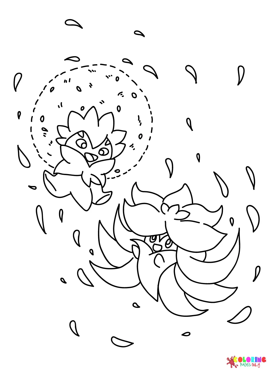 Gossifleur Para Colorear 6