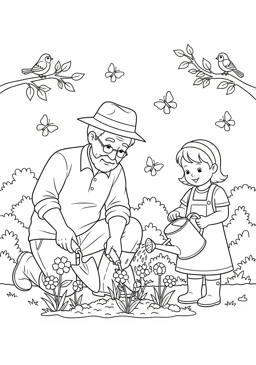 People Coloring Pages