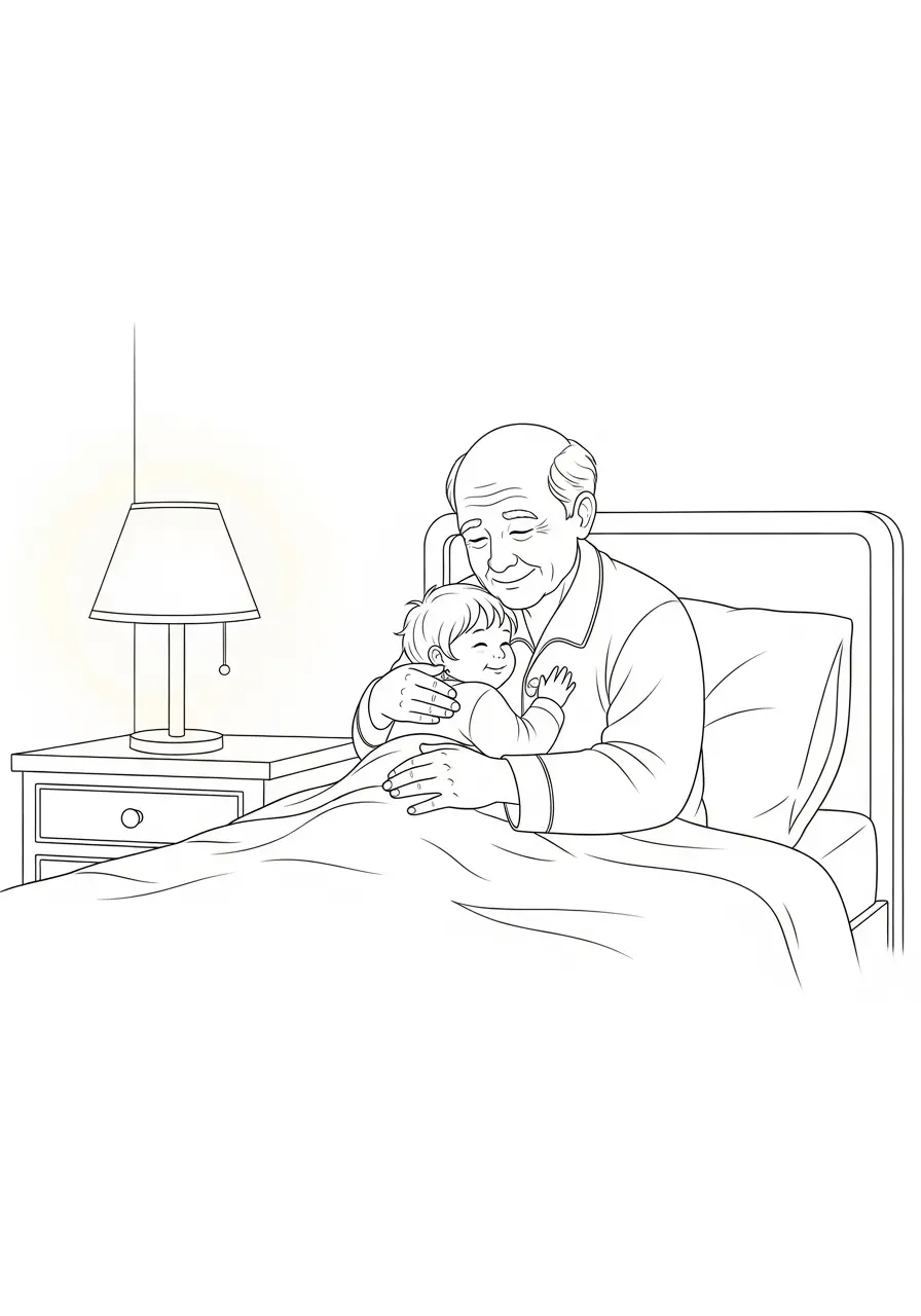 Abuelo Para Colorear 9
