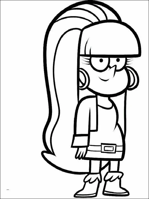 Desenhos de Gravity Falls Para Colorir 49