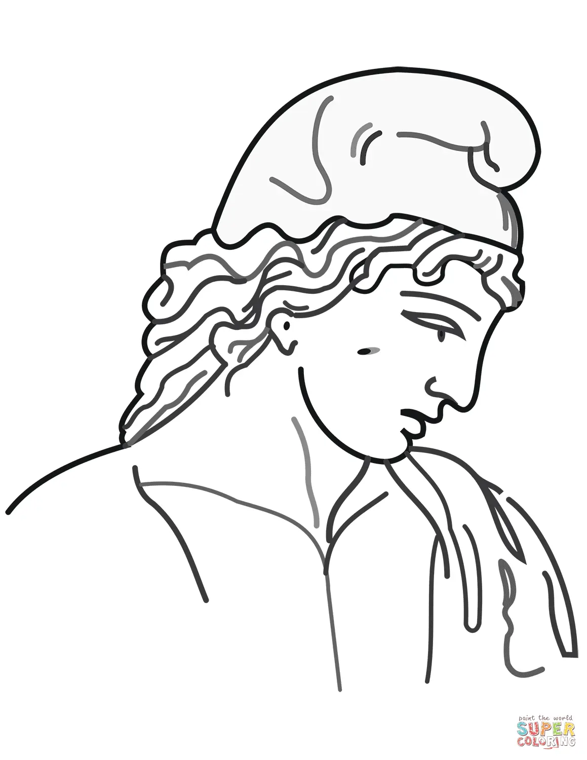 Griechenland Ausmalbilder 48