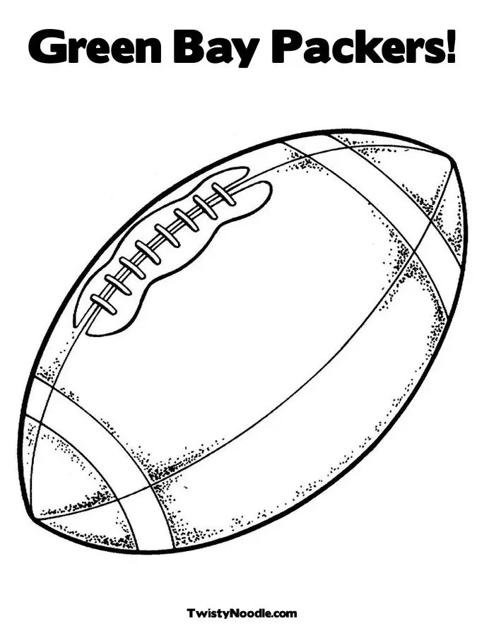 Green Bay Packers Para Colorir 10