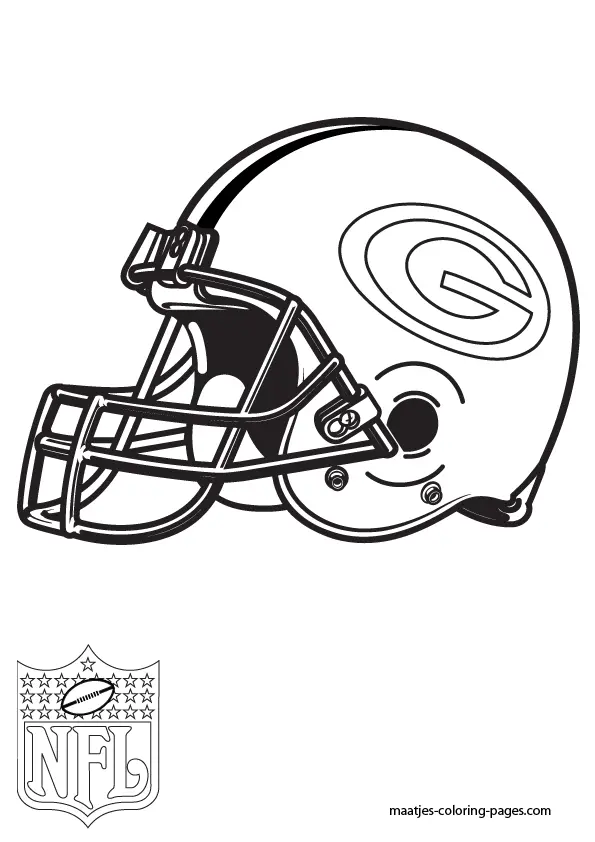 Green Bay Packers Para Colorir 12