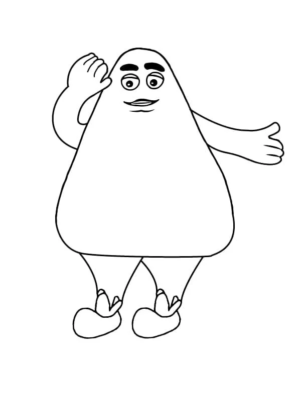 Grimace Coloring Pages 12