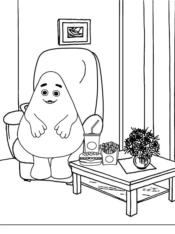 Grimace Coloring Pages 13